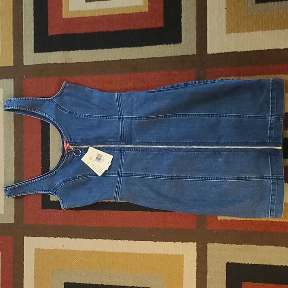 Brand new, never worn Jean mini dress